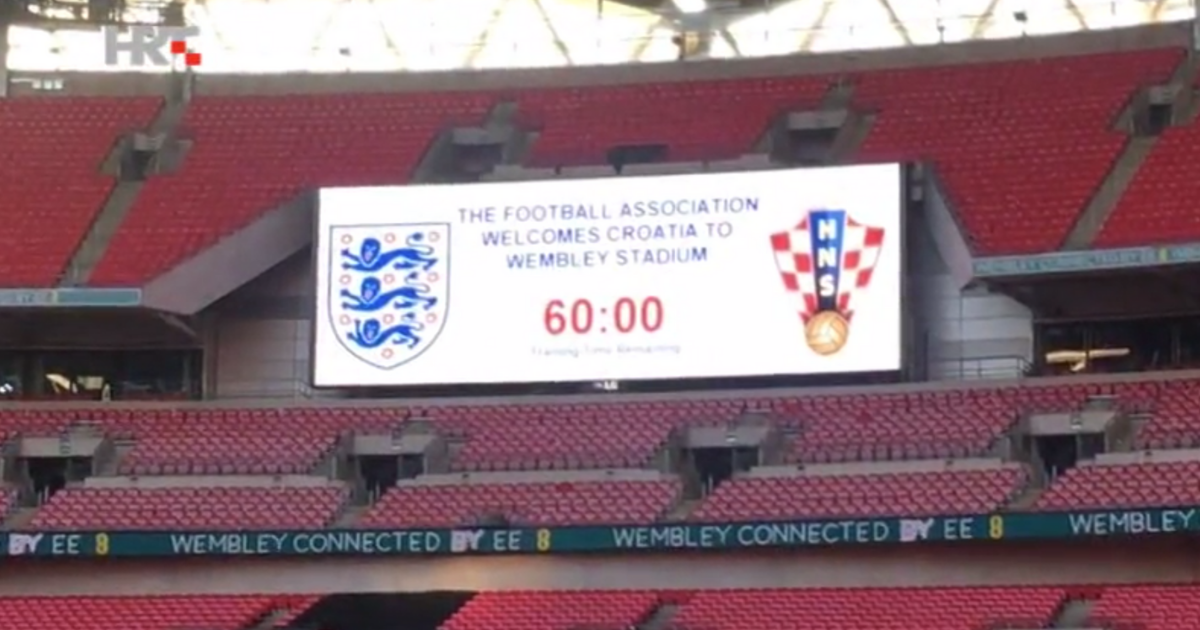Hrvatska istrčala na Wembley prvi put nakon devet godina